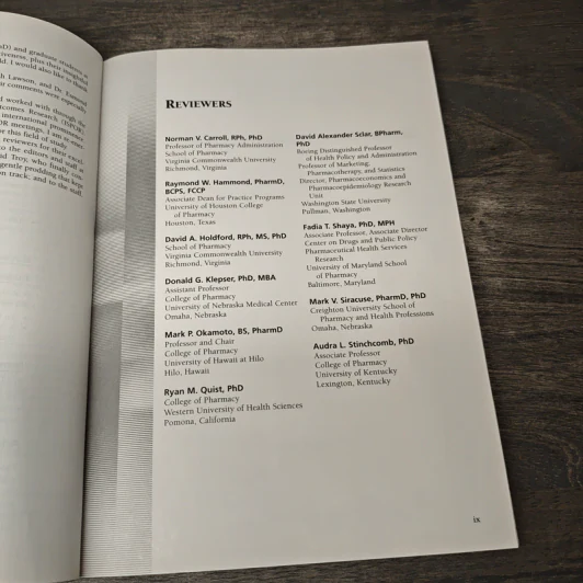 Essentials of Pharmacoeconomics - Karen L. Rascati รูปที่ 6