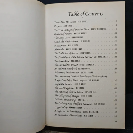 Songs of the Dying Earth - George R.R. Martin รูปที่ 7