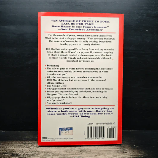 Dave Barry's Complete Guide to Guys รูปที่ 2