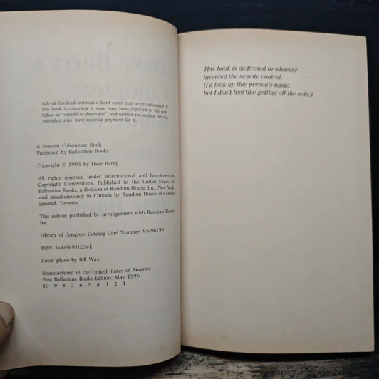 Dave Barry's Complete Guide to Guys รูปที่ 6