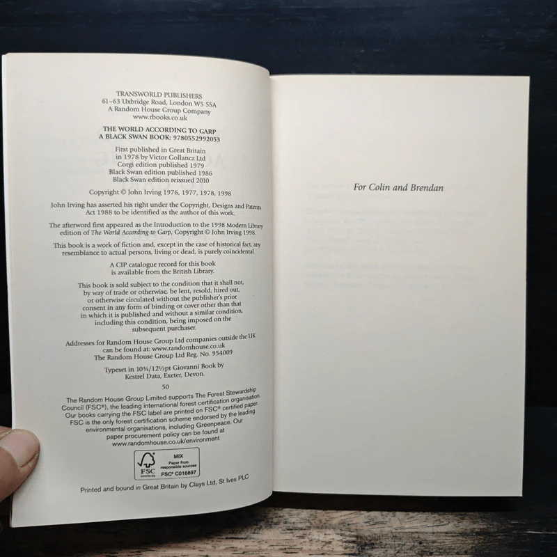 The World According to Garp - John Irving รูปที่ 6