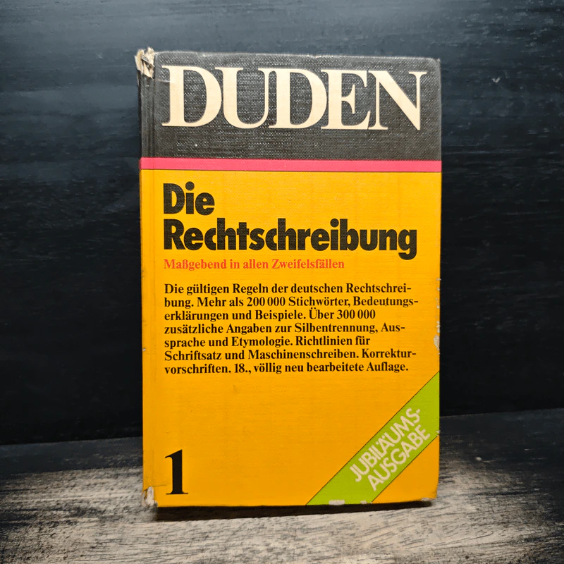 Duden Vol.6 Die Rechtschreibung รูปที่ 1