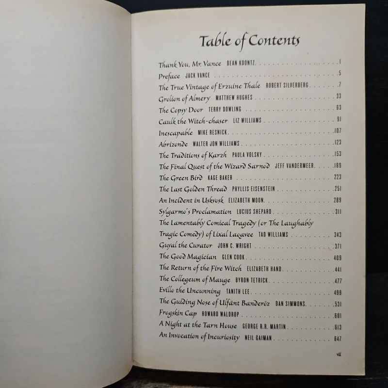 Songs of the Dying Earth - George R.R. Martin รูปที่ 7