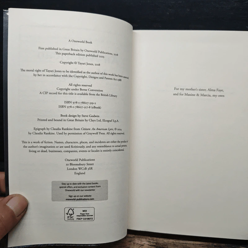 An American Marriage - Tayari Jones รูปที่ 6