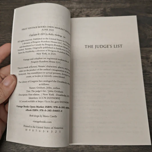 The Judge's List - John Grisham รูปที่ 6
