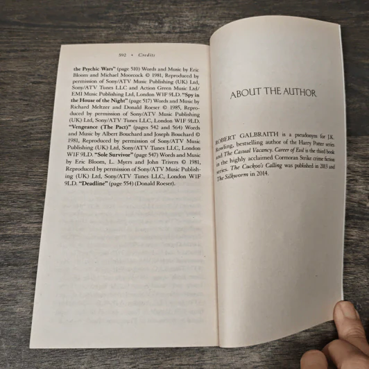 Career of Evil - Robert Galbraith รูปที่ 8