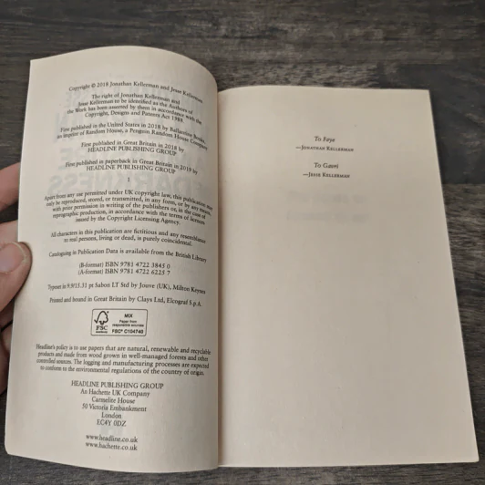 A Measure of Darkness - Jonathan, Jesse Kellerman รูปที่ 6