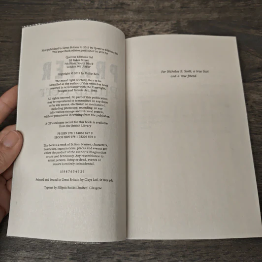 Prayer - Philip Kerr รูปที่ 6