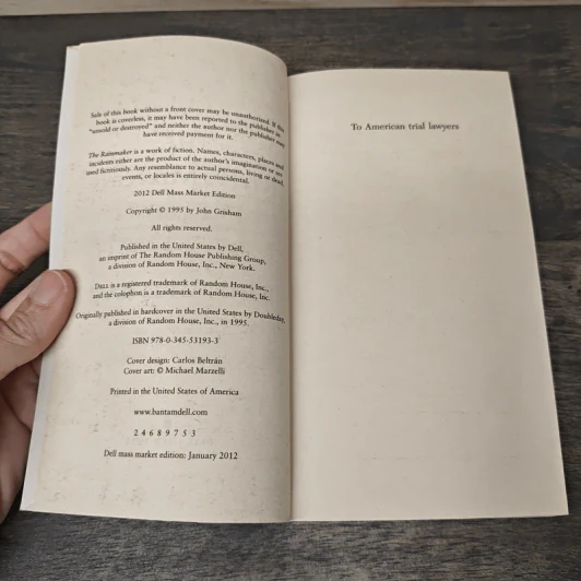 The Rainmaker - John Grisham รูปที่ 6
