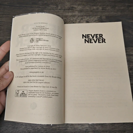Never Never - James Patterson รูปที่ 6