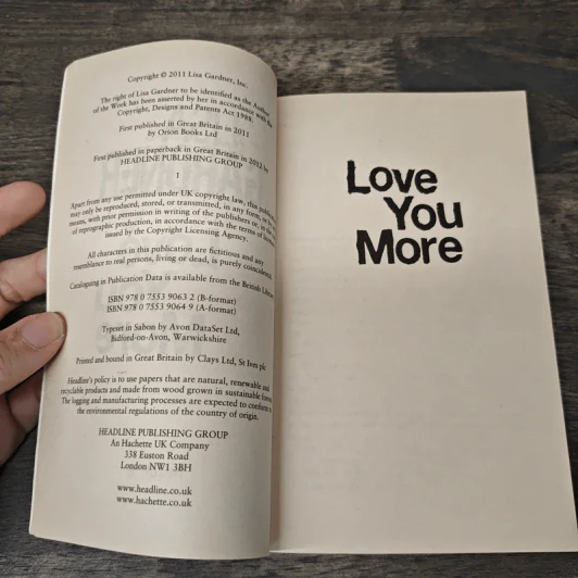 Love You More - Lisa Gardner รูปที่ 5