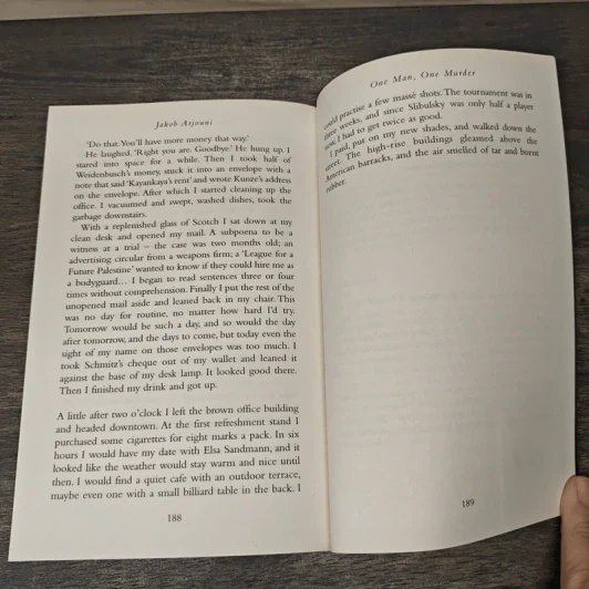 One Man, One Murder - Jakob Arjouni รูปที่ 8