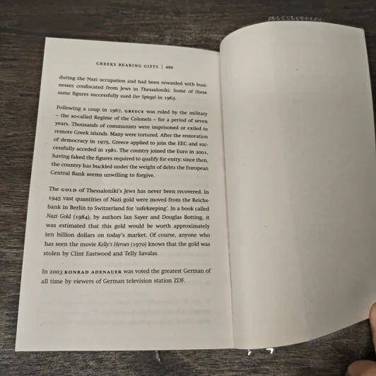 Greeks Bearing Gifts - Philip Kerr รูปที่ 8