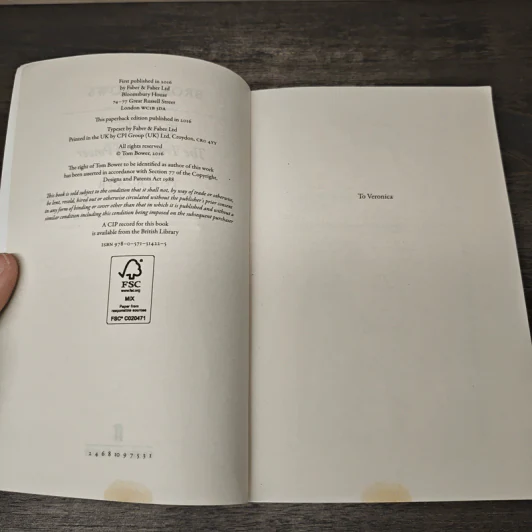 Broken Vows - Tom Bower รูปที่ 6