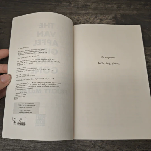 The Van Apfel Girls Are Gone - Felicity McLean รูปที่ 6