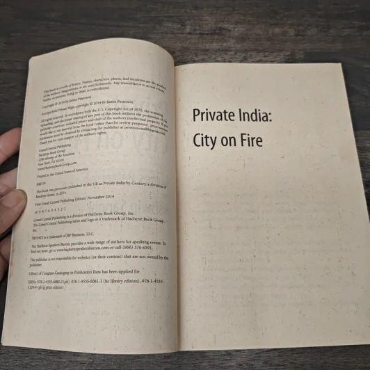 Private India: City on Fire - James Patterson, Ashwin Sanghi รูปที่ 6