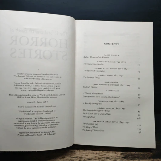The Wordsworth Book of Horror Stories รูปที่ 6