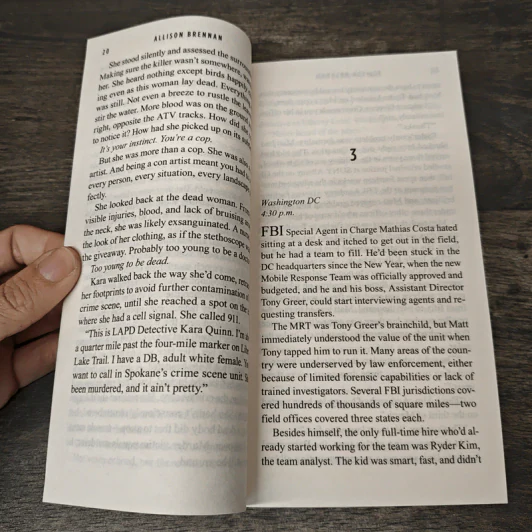 The Third to Die - Allison Brennan รูปที่ 7