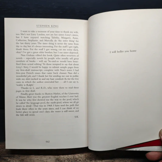 Lisey's Story - Stephen King รูปที่ 8