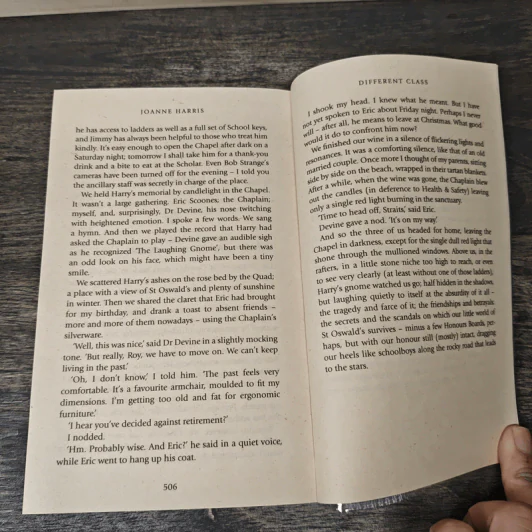 Different Class - Joanne Harris รูปที่ 8