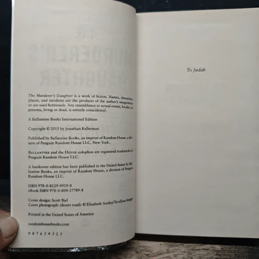 The Murderer's Daughter - Jonathan Kellerman รูปที่ 6