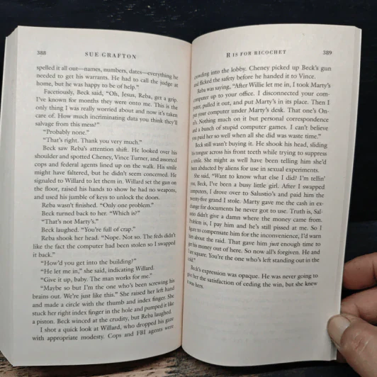 R is for Ricochet - Sue Grafton รูปที่ 8