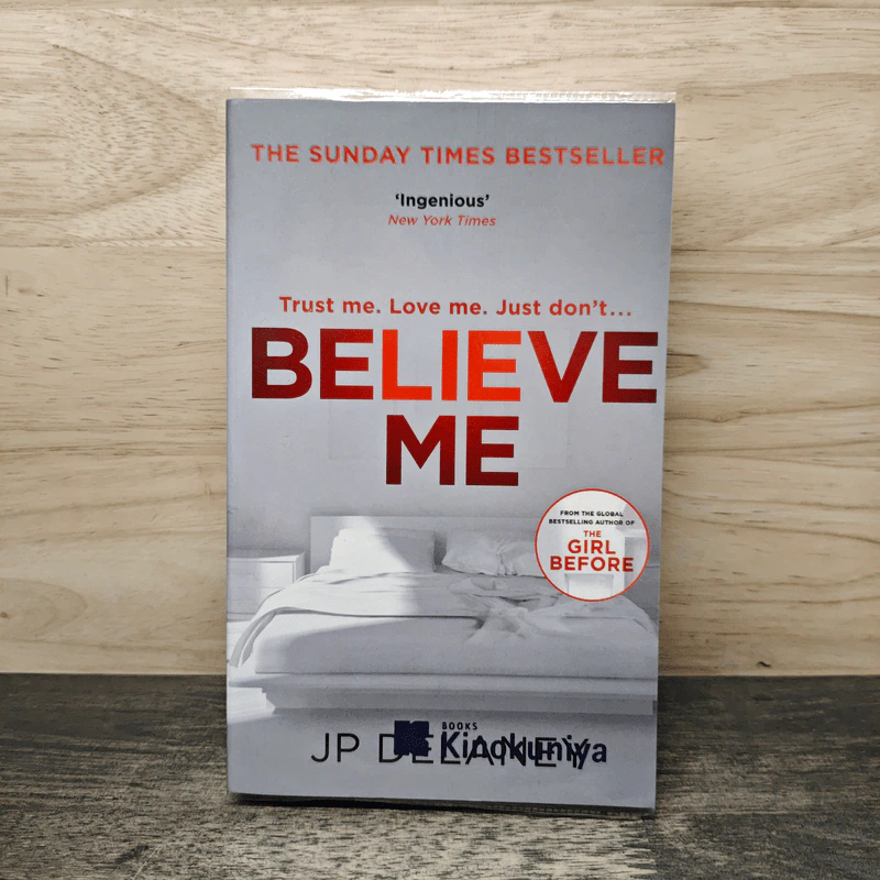 Believe Me - J.P. Delaney รูปที่ 1