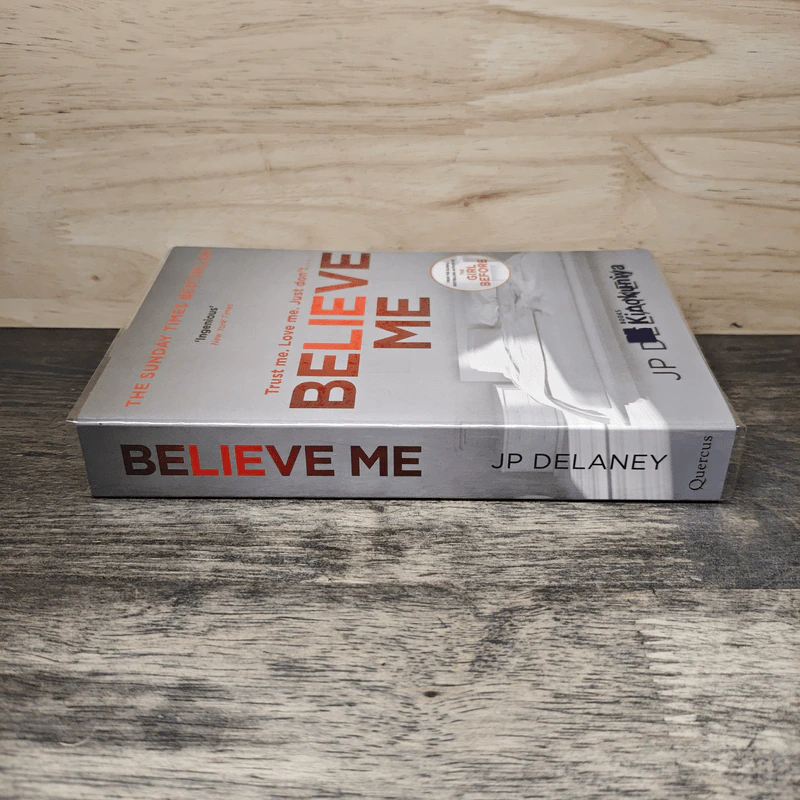 Believe Me - J.P. Delaney รูปที่ 2