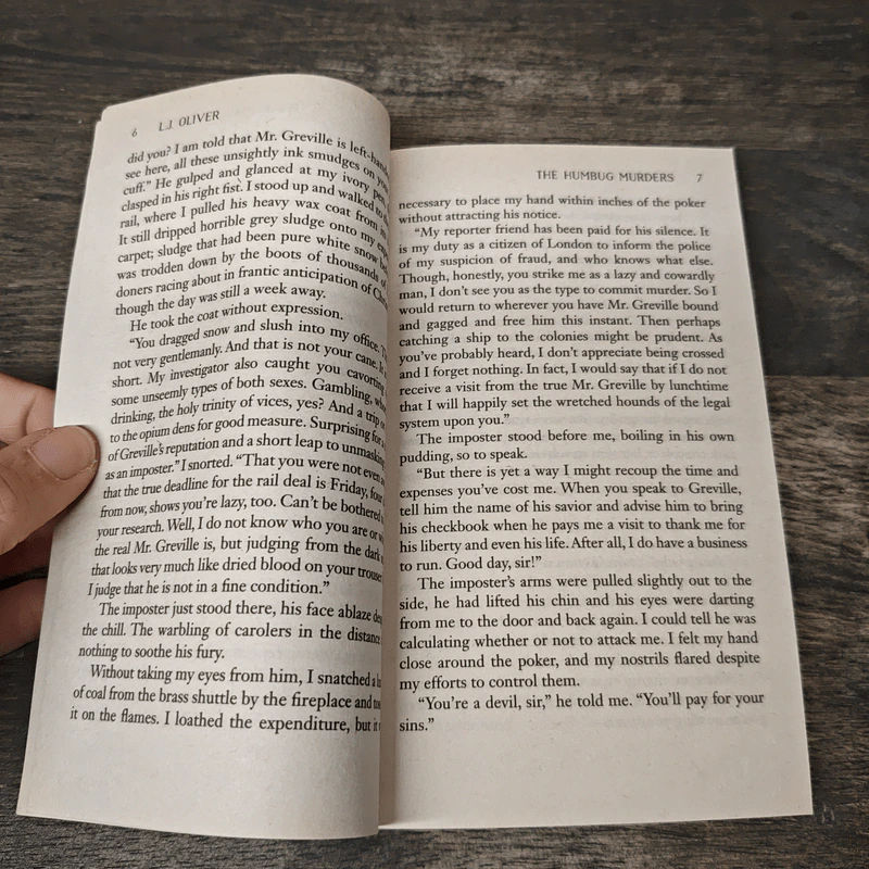 The Humbug Murders - L.J.Oliver รูปที่ 7