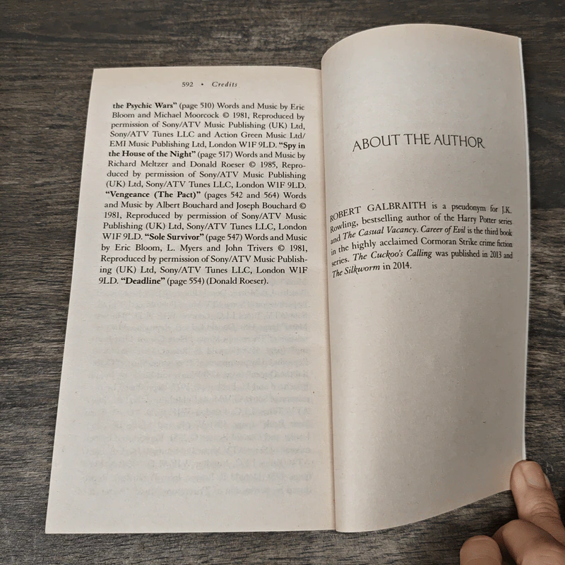 Career of Evil - Robert Galbraith รูปที่ 8