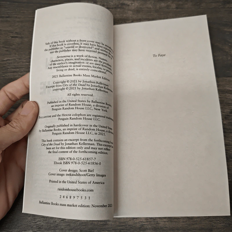 Serpentine - Jonathan Kellerman รูปที่ 6