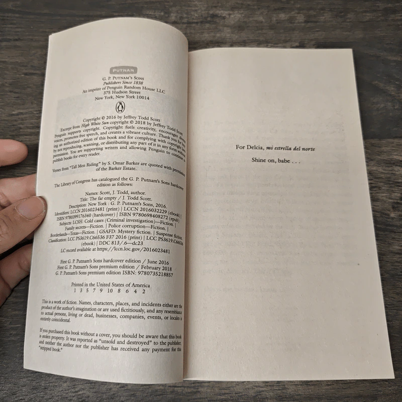 The Far Empty - J. Todd Scott รูปที่ 6