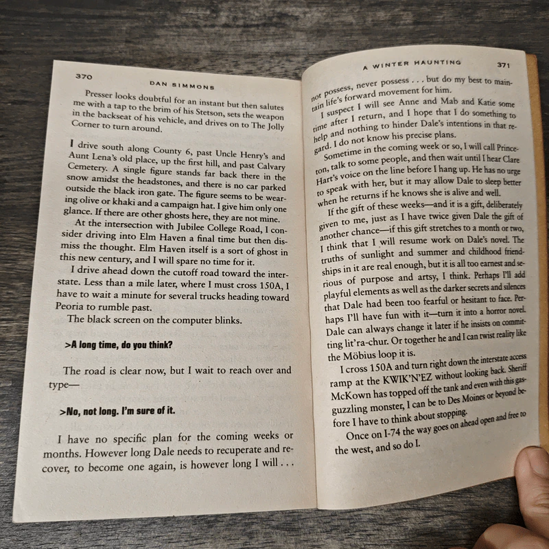 A Winter Haunting - Dan Simmons รูปที่ 8