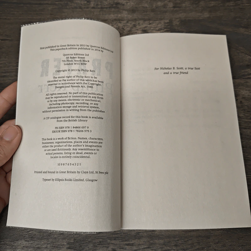 Prayer - Philip Kerr รูปที่ 6
