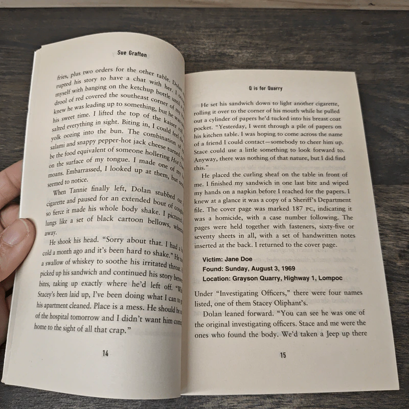 Q Is for Quarry - Sue Grafton รูปที่ 7
