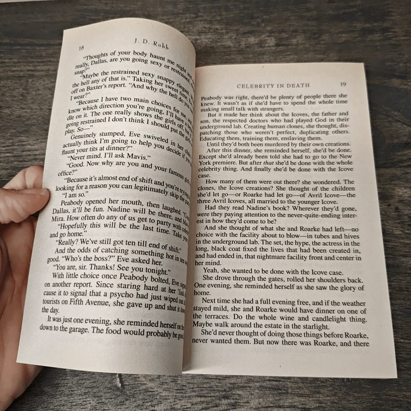 Celebrity In Death - J. D. Robb รูปที่ 7