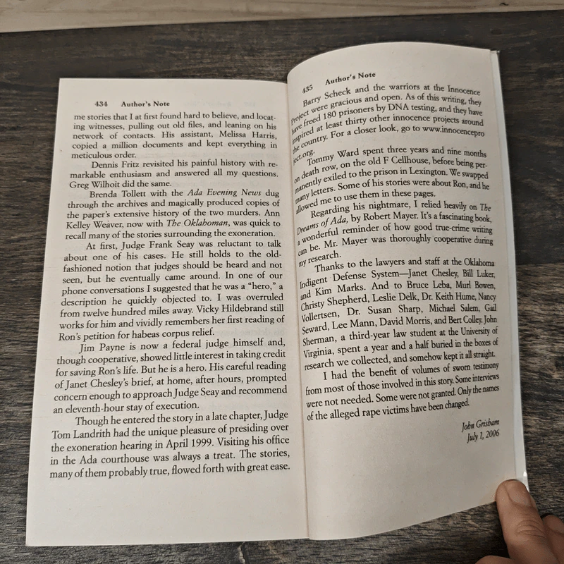 The Innocent Man - John Grisham รูปที่ 8