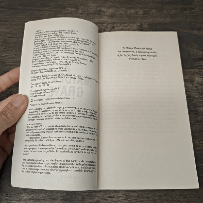 A Maiden's Grave - Jeffery Deaver รูปที่ 6