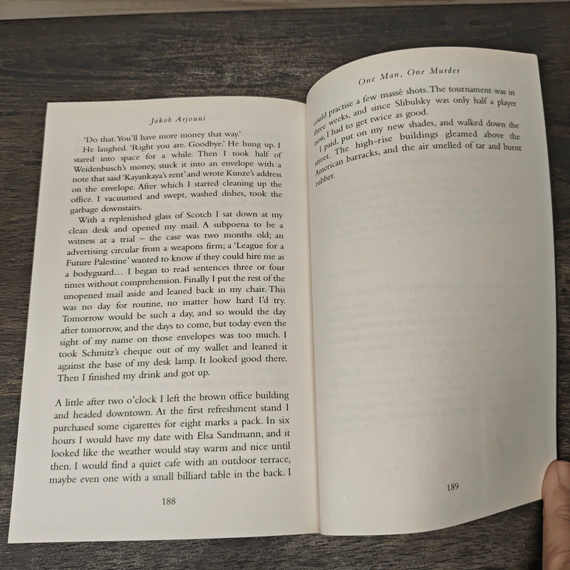 One Man, One Murder - Jakob Arjouni รูปที่ 8