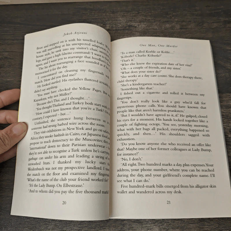 One Man, One Murder - Jakob Arjouni รูปที่ 7
