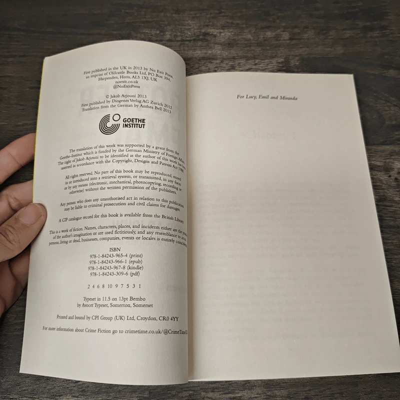 Brother Kemal - Jakob Arjouni รูปที่ 6