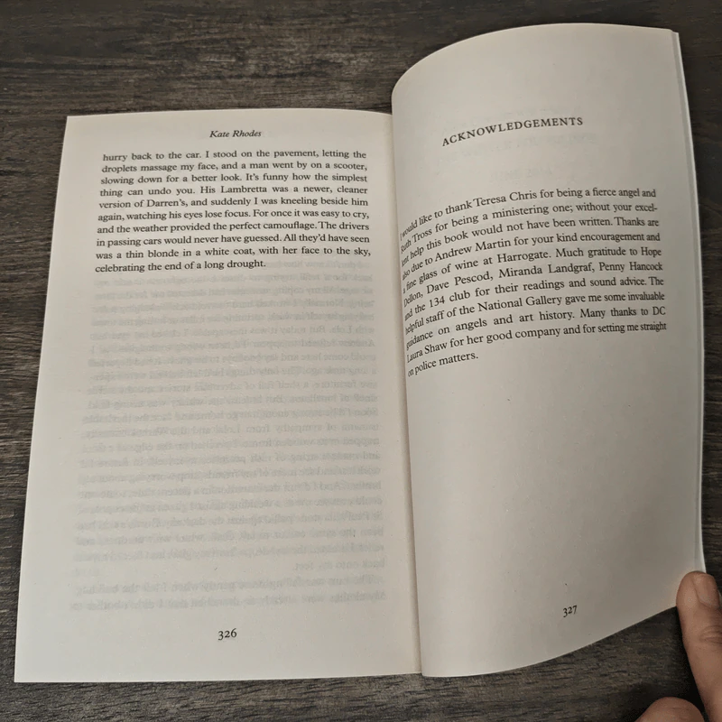 A Killing of Angels - Kate Rhodes รูปที่ 8
