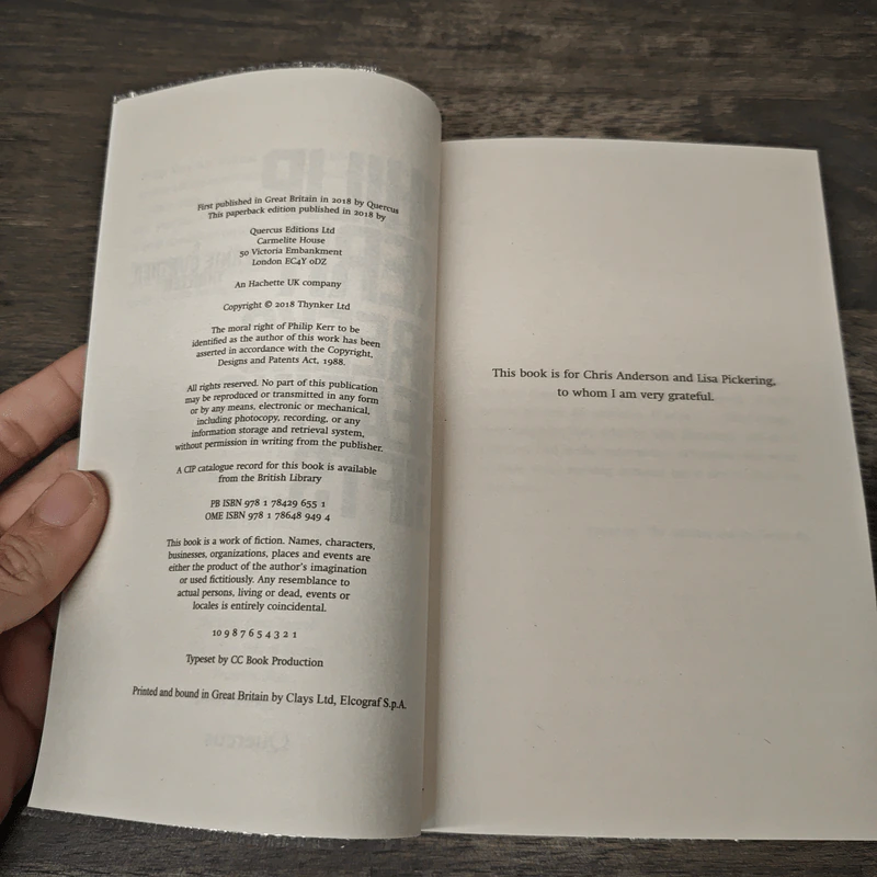 Greeks Bearing Gifts - Philip Kerr รูปที่ 6