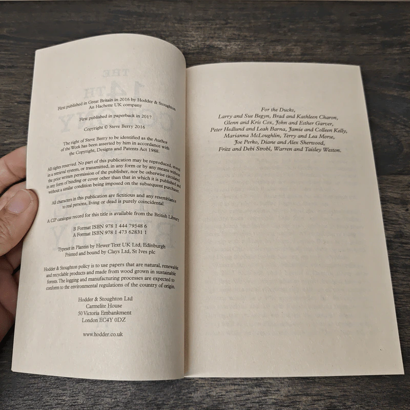 The 14th Colony - Steve Berry รูปที่ 6