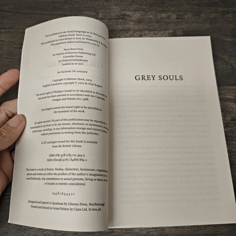 Grey Souls - Philippe Claudel รูปที่ 6