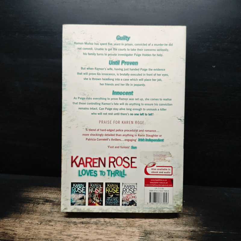 No One Left To Tell - Karen Rose รูปที่ 2