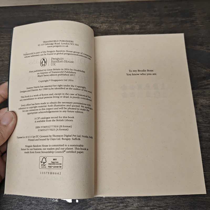 Different Class - Joanne Harris รูปที่ 6