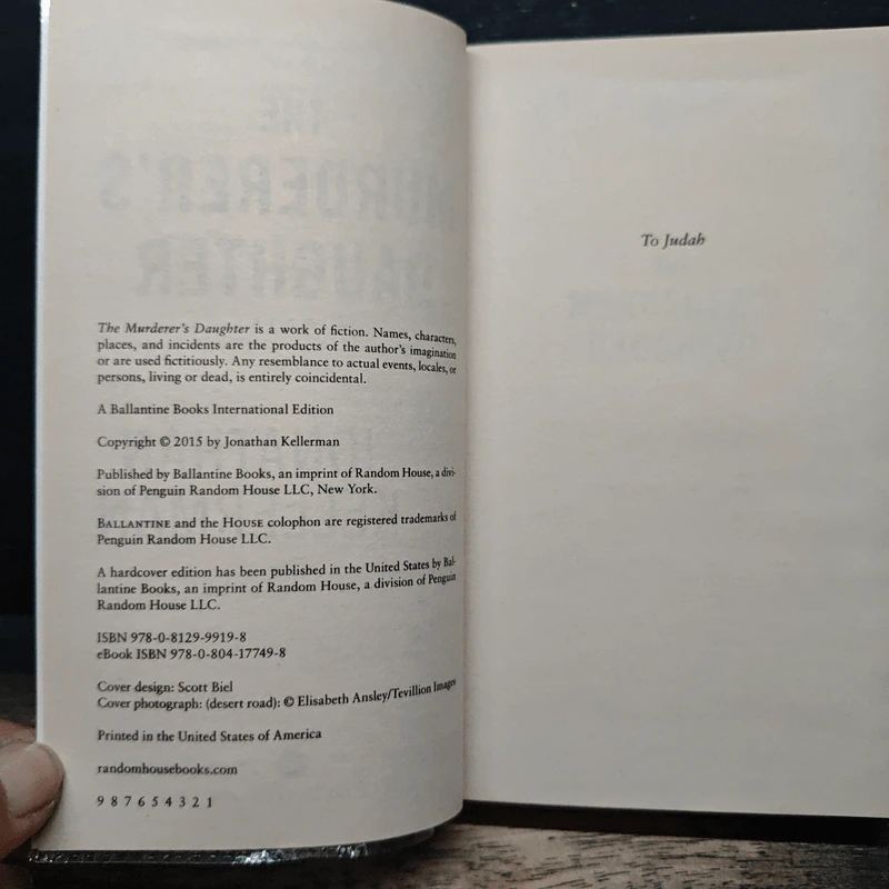 The Murderer's Daughter - Jonathan Kellerman รูปที่ 6