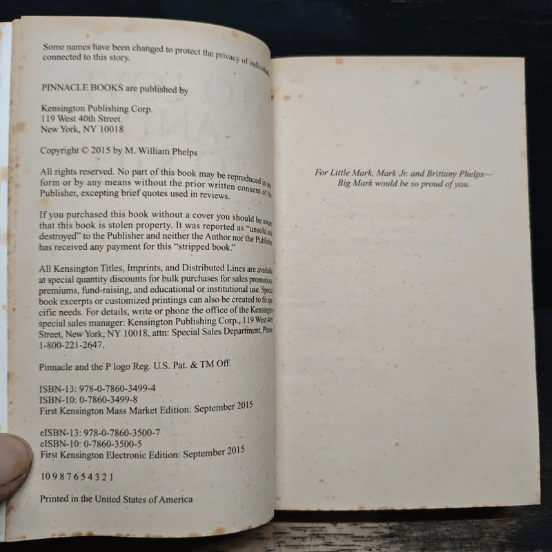 To Love and To Kill - M. William Phelps รูปที่ 6
