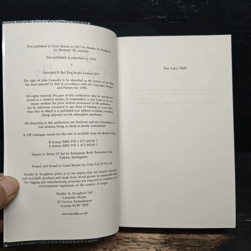 A Game of Ghosts - John Connolly รูปที่ 6